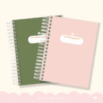 Caderno Colegial Flores (Cute B) - Imagem 3