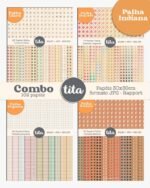 Combo Papéis Palha Indiana (Tita)