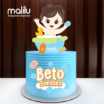 Hora do Banho - Topo de Bolo
