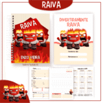 Raiva - Divertidamente - Kit Escolar (Pamella Vieira) - Imagem 4