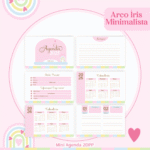 COMBO Arco Íris Minimalista - Capas e Miolos 2025 (Pamella) - Imagem 3
