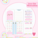 COMBO Arco Íris Minimalista - Capas e Miolos 2025 (Pamella) - Imagem 5