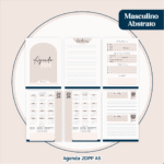 COMBO Masculino Abstrato - Capas e Miolos 2025 (Pamella) - Imagem 4