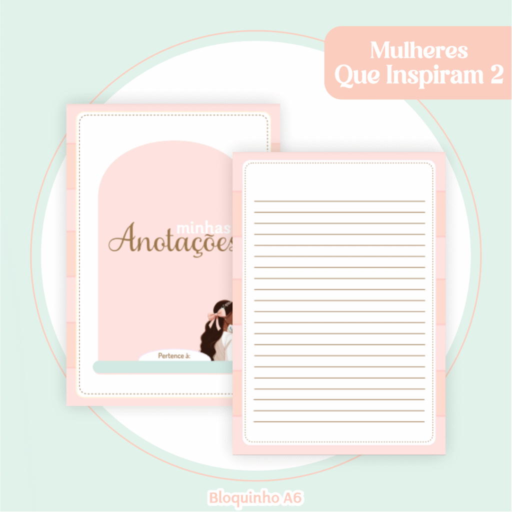 COMBO Mulheres Inspiradoras 2 - Capas e Miolos 2025 (Pamella) - Imagem 8
