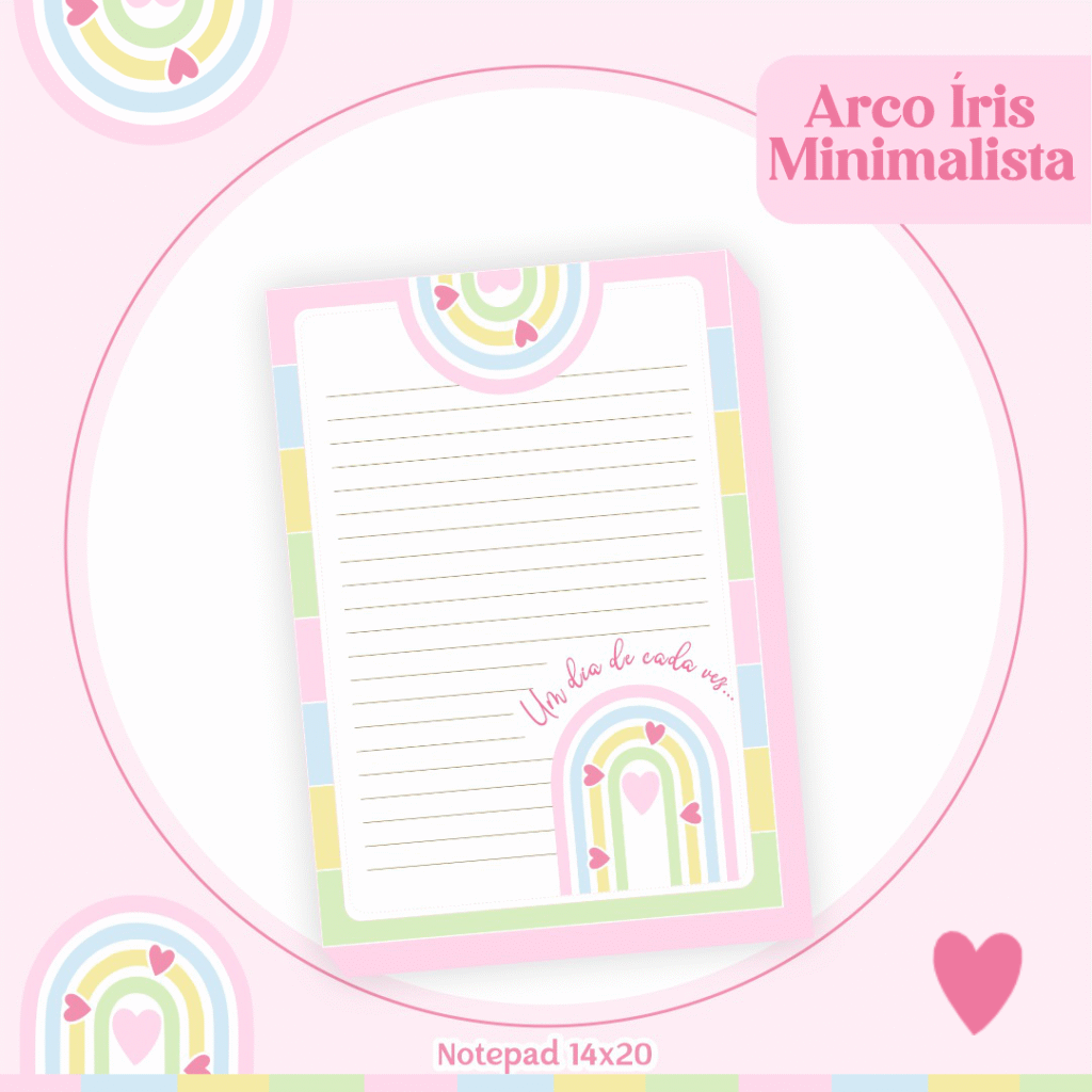 COMBO Arco Íris Minimalista - Capas e Miolos 2025 (Pamella) - Imagem 9