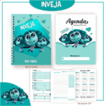 Inveja - Divertidamente - Kit Escolar (Pamella Vieira) - Imagem 2