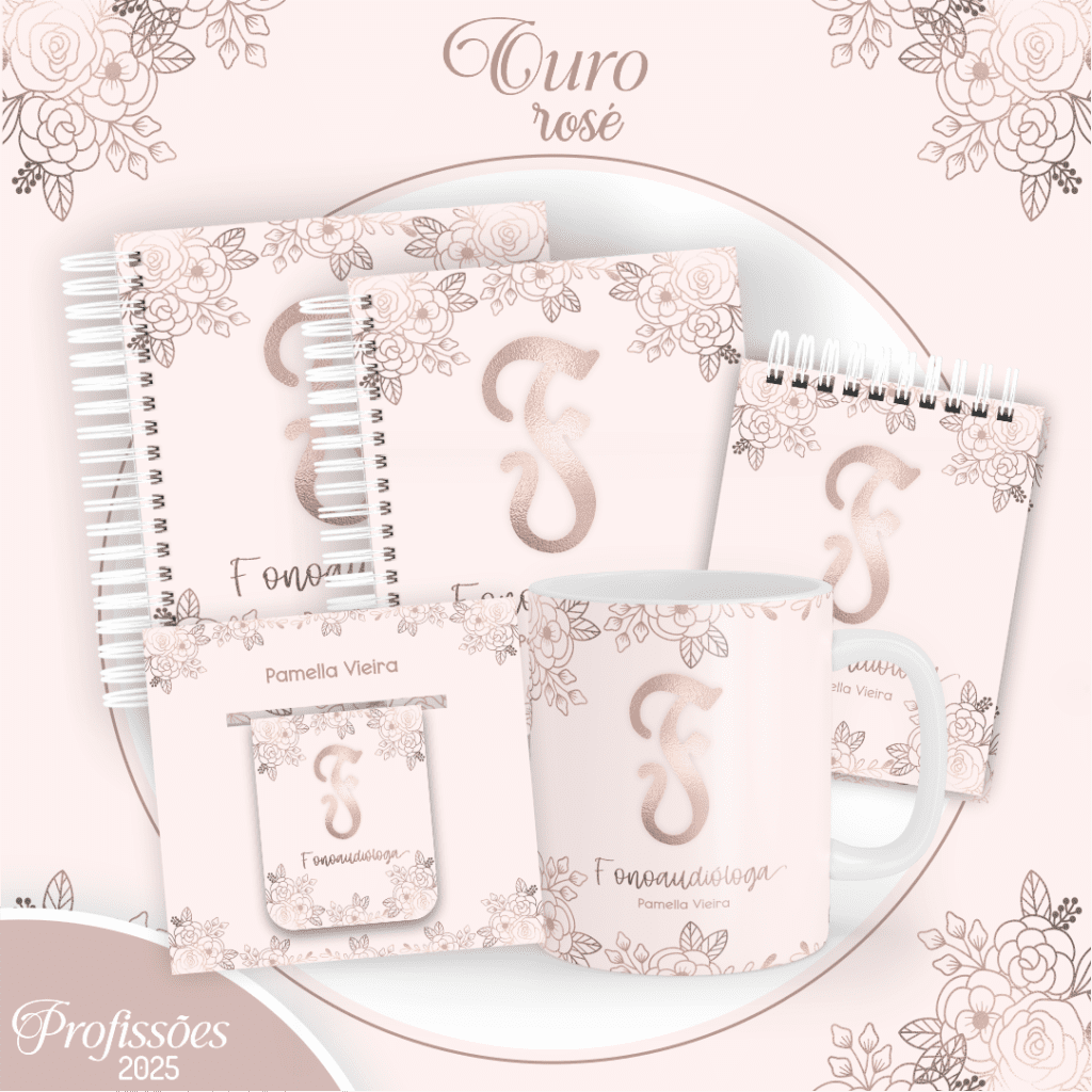 Ouro Rosé - Profissões 2025 (Pamella Vieira) - Imagem 1