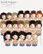 Mega Kit de ilustrações Querida Professora 4 (Carinas Paper) - Imagem 4