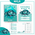 Inveja - Divertidamente - Kit Escolar (Pamella Vieira) - Imagem 4