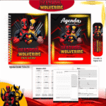 Deadpoll e Wolverine- Kit Escolar 2025 (Pamella Vieira) - Imagem 4