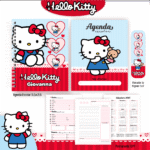 Hello Kitty- Kit Escolar 2025 (Pamella Vieira) - Imagem 7