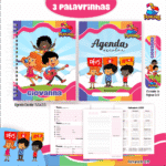 3 Palavrinhas Menina- Kit Escolar 2025 (Pamella Vieira) - Imagem 4