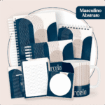 COMBO Masculino Abstrato - Capas e Miolos 2025 (Pamella)