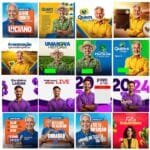 Pack Canva Arte Politica 2.0 Campanha Eleitoral, Eleições, Político Editáveis - Imagem 6