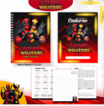Deadpoll e Wolverine- Kit Escolar 2025 (Pamella Vieira) - Imagem 6