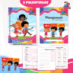 3 Palavrinhas Menina- Kit Escolar 2025 (Pamella Vieira) - Imagem 7