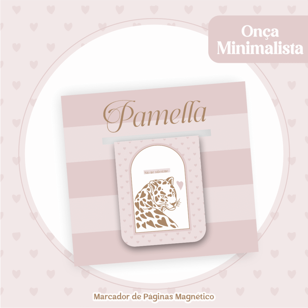 COMBO Onça Minimalista - Capas e Miolos 2025 (Pamella) - Imagem 4