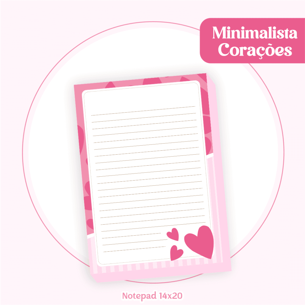 COMBO Minimalista Corações - Capas e Miolos 2025 (Pamella) - Imagem 2