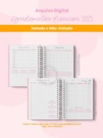 Agendamentos Manicure e Nail Designer 2025 (Branco Papel) - Imagem 6