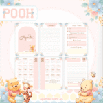 COMBO Ursinho Pooh - Capas e Miolos 2025 (Pamella) - Imagem 6