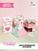 Outubro Rosa 2024 - Caixas Práticas Inteligentes + Video Aula (Tita) - Imagem 7