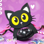Porta Bombom - Halloween Cat Holder