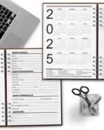 Super COMBO 10 Agendas 2025 e Permanente Masculina com 5 Modelos de Capa (Bicho Papel) - Imagem 6