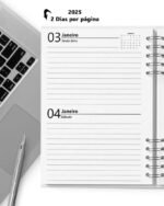 Super COMBO 10 Agendas 2025 e Permanente Masculina com 5 Modelos de Capa (Bicho Papel) - Imagem 5