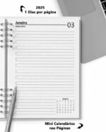 Super COMBO 10 Agendas 2025 e Permanente Masculina com 5 Modelos de Capa (Bicho Papel) - Imagem 3