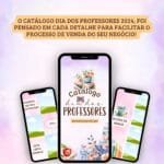 Catálogo Dia dos Professores - Editáveis no Canva (Madi) - Imagem 4