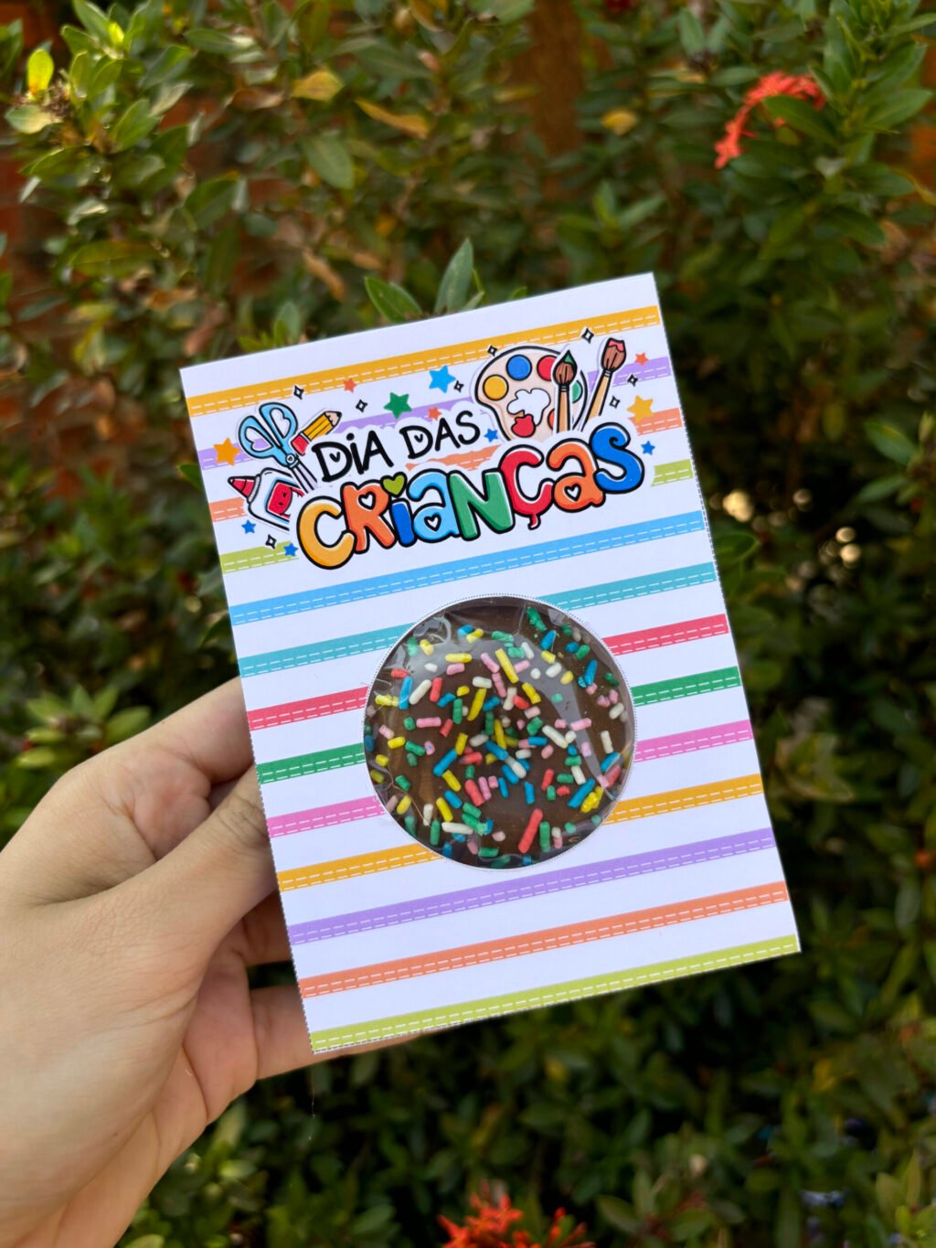 27 Cards Cake Donuts Dia das Crianças – Editável no CANVA - Imagem 7