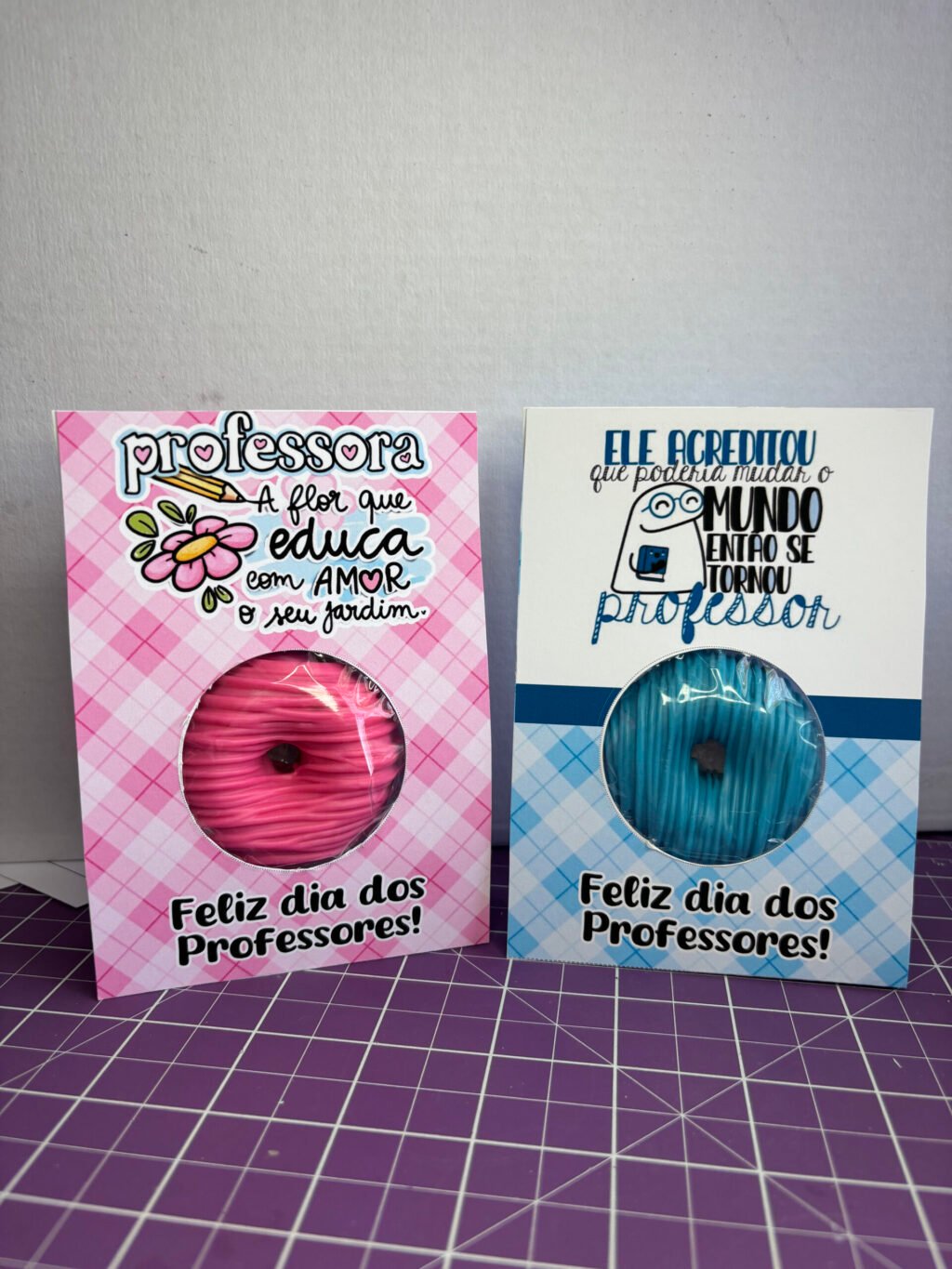 27 Cards Cake Donuts Professores – Editável no CANVA - Imagem 10