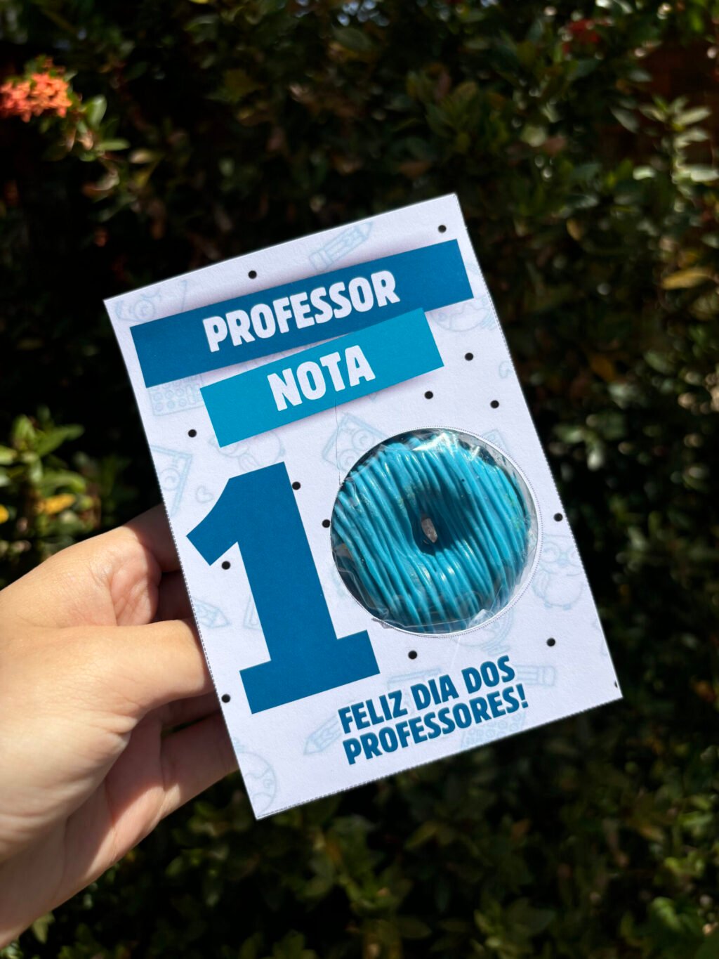 27 Cards Cake Donuts Professores – Editável no CANVA - Imagem 12