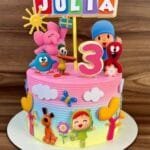 Pocoyo - Topo de Bolo
