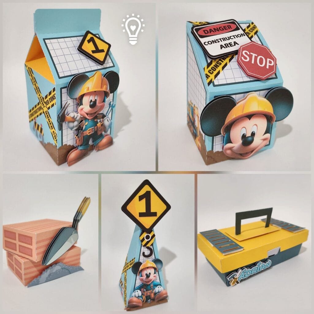 Mickey Contrutor- Kit Festa Avulsa - Imagem 1