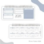 Planner Teclado 2025 Masculino (Marta Iurkiu)