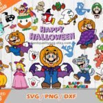 Super Mario Halloween - Kit Digital
