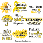 Setembro Amarelo - Kit Digital | Mimos (Caramelo) - Imagem 8