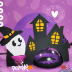 Porta Bombom -  Playdoh de Halloween