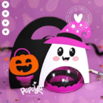 Porta Bombom -  Fantasma e playdoh