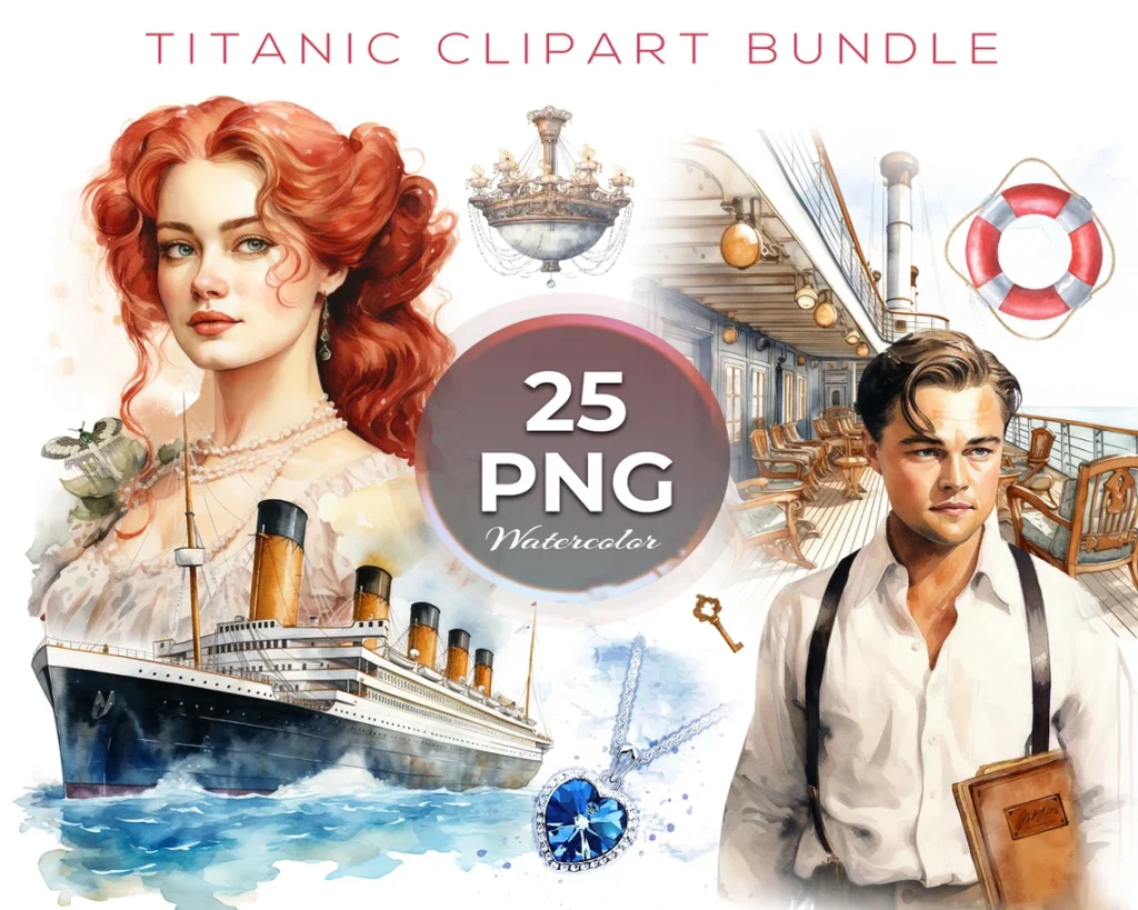 Titanic Titanic Vintage - Kit Digital - Imagem 1