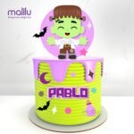 Frankenstein -Topo de Bolo