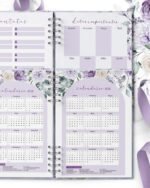 Agenda Permanente 2DPP Versículos - Violeta (Bicho Papel) - Imagem 4