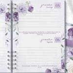 Agenda 2025 2DPP Versículos - Violeta (Bicho Papel)
