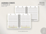 COMBO Agendas Católicas | Datadas e Permanentes (Moldes da Lê) - Imagem 4