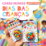 FREEBIE - Cards Mimos - Dia das Crianças (Ilustracin)