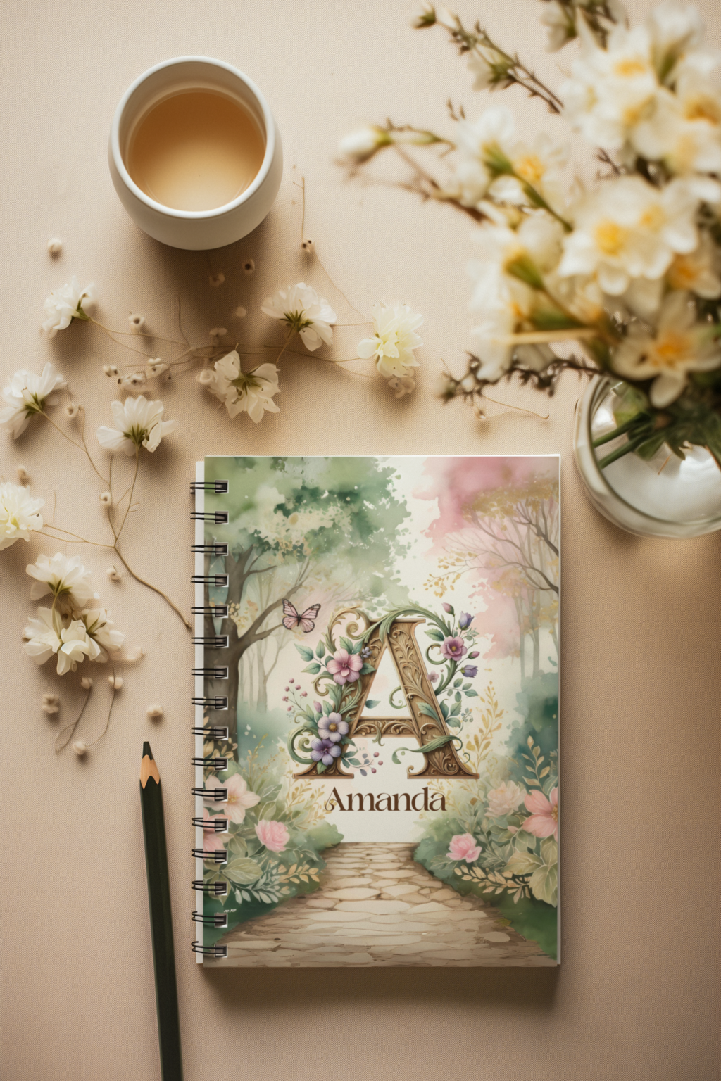 Alfabeto JARDIM SECRETO (Ilustracin) - Imagem 8