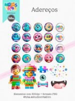 Monstros Kids - Combo Ilustrações e Papéis (Tita) - Imagem 9