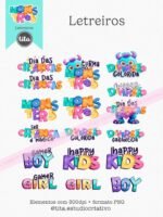 Monstros Kids - Combo Ilustrações e Papéis (Tita) - Imagem 10