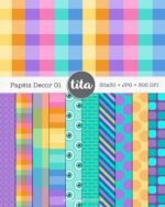 Monstros Kids - Combo Ilustrações e Papéis (Tita) - Imagem 2